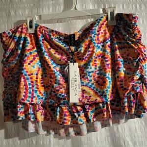 NWT La Blanca swim skort bottom. Tummy control. SPF 50.  Size 20W